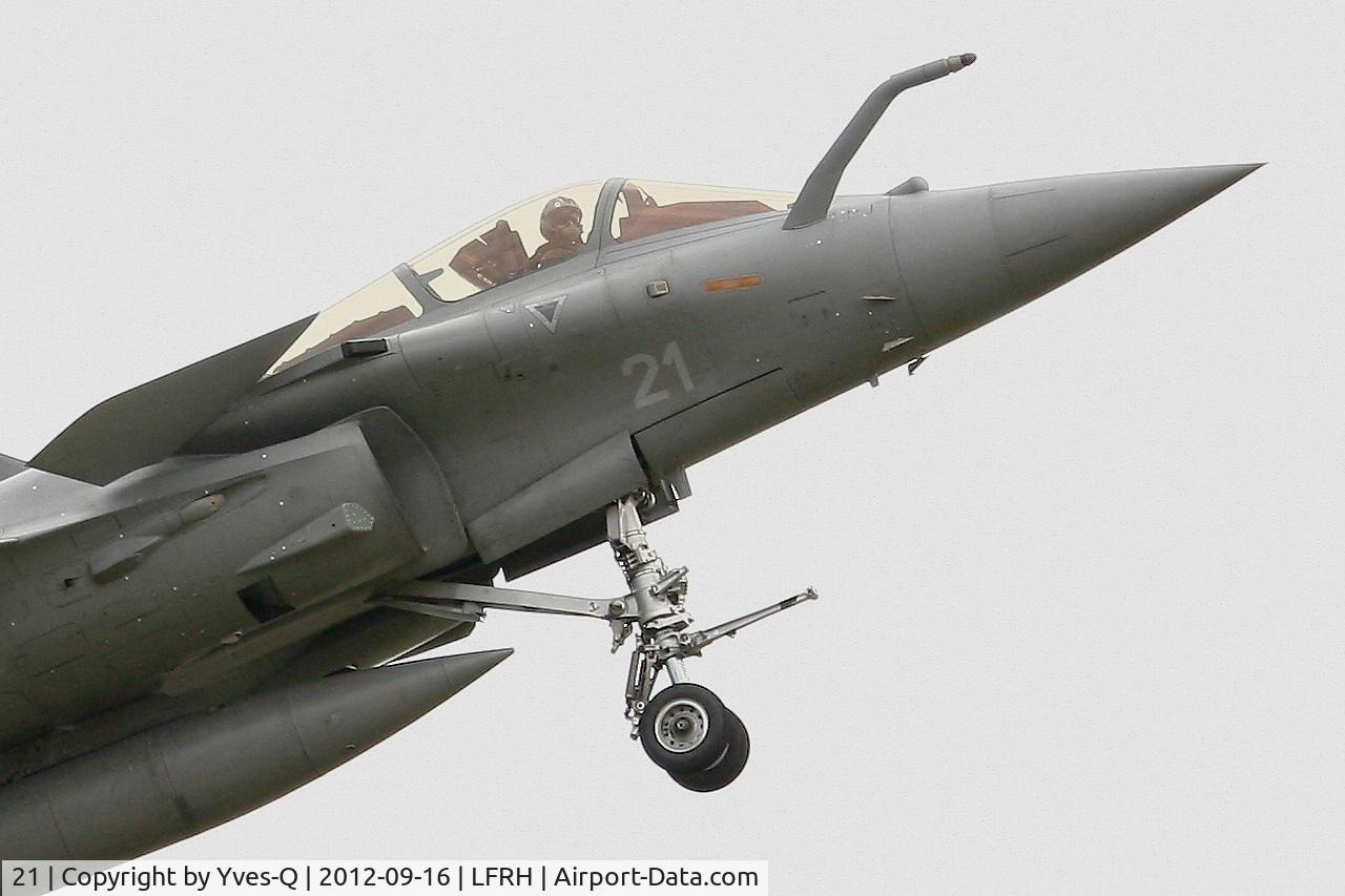 21, Dassault Rafale M C/N 21, French Naval Aviation Dassault Rafale M, Solo Display, Lann Bihoué Naval Air Base (LFRH-LRT) Open day 2012
