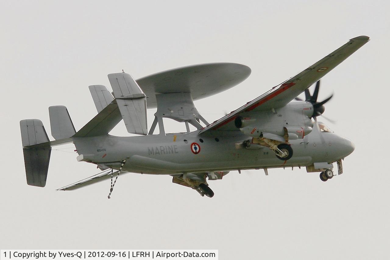 1, Grumman E-2C Hawkeye C/N FR-1, French Naval aviation Northrop-Grumman E-2C Hawkeye, Solo Display, Lann Bihoué Naval Air Base (LFRH - LRT) Open day 2012