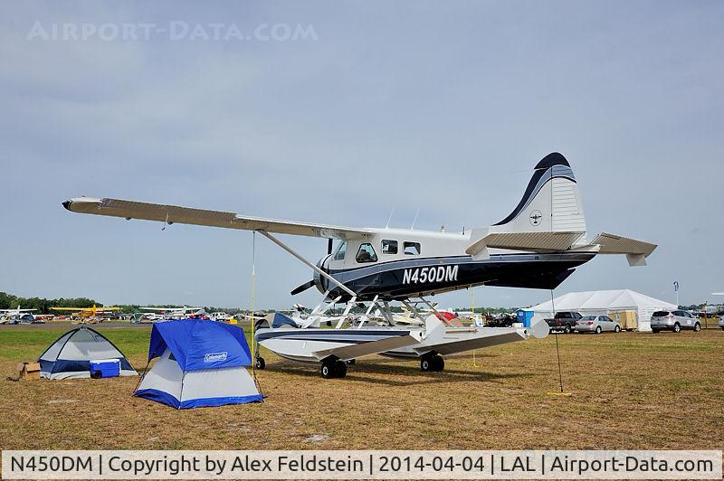 N450DM, 1953 De Havilland Canada DHC-2 Beaver Mk.1 C/N 577, Sun-N-Fun 2014