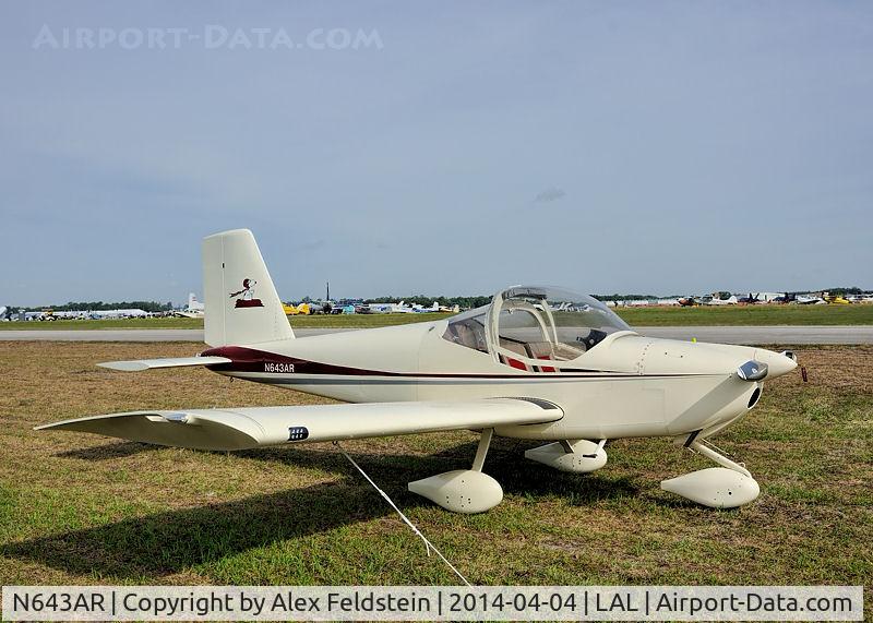 N643AR, Vans RV-12 C/N 120364, Sun-N-Fun 2014