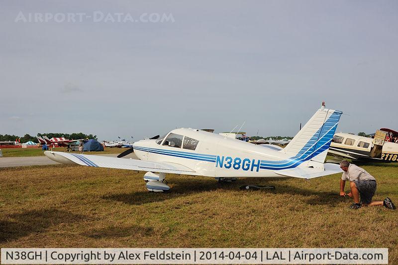 N38GH, Piper PA-28-180 C/N 28-4264, Sun-N-Fun 2014