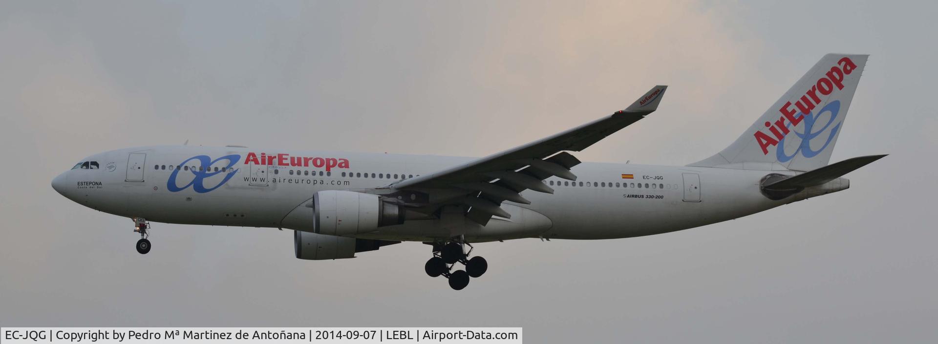 EC-JQG, 2006 Airbus A330-202 C/N 745, El Prat - Barcelona