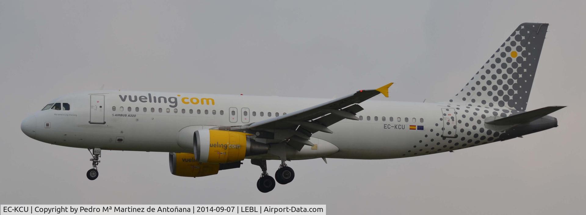 EC-KCU, 2007 Airbus A320-216 C/N 3109, El Prat - Barcelona