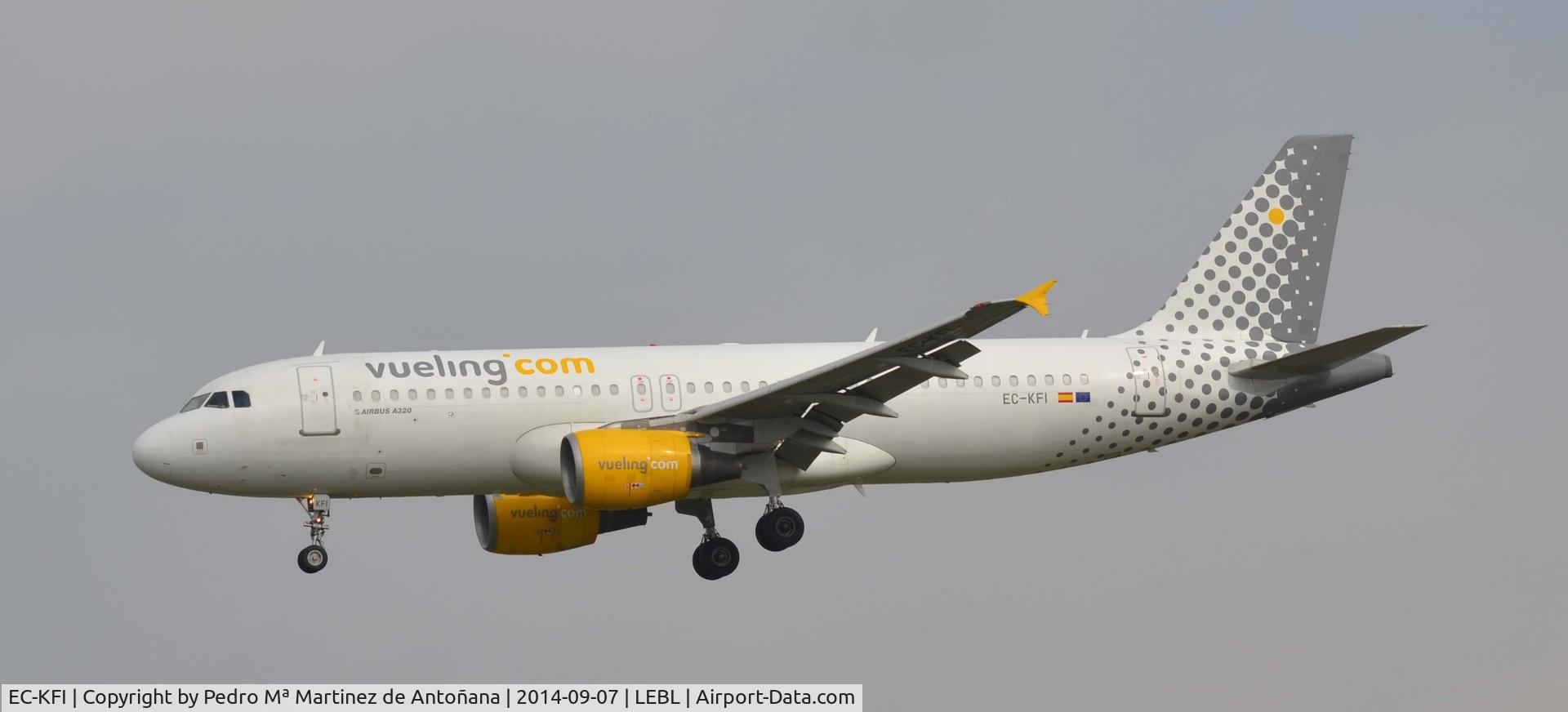 EC-KFI, 2007 Airbus A320-216 C/N 3174, El Prat - Barcelona