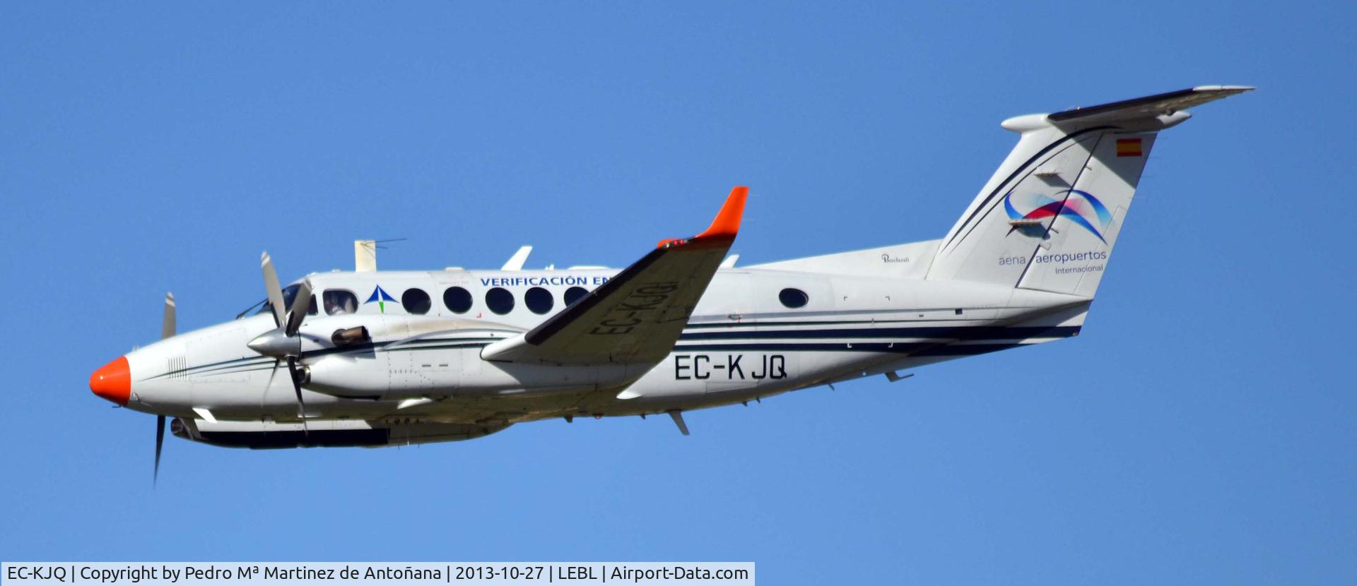 EC-KJQ, 1999 Raytheon King Air 350 (B300) C/N FL-255, El Prat - Barcelona