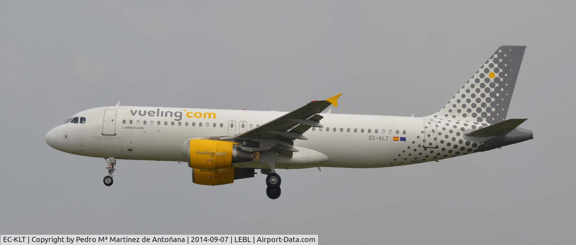 EC-KLT, 2007 Airbus A320-216 C/N 3376, El Prat - Barcelona