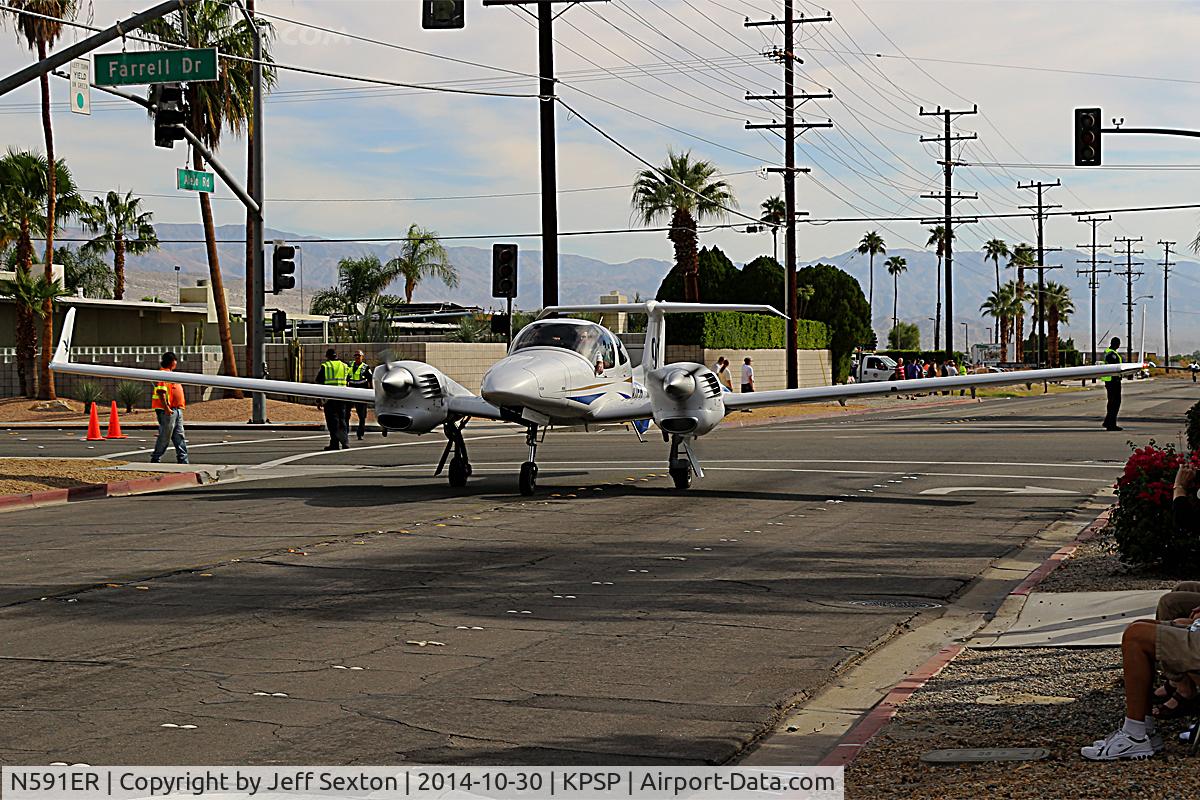 N591ER, 2006 Diamond DA-42 Twin Star C/N 42.081, Palm Springs