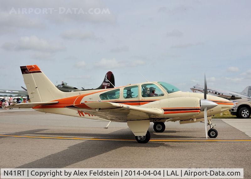 N41RT, 1964 Beech 95-B55 (T42A) Baron C/N TC-666, Sun-N-Fun 2014