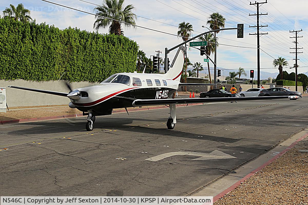 N546C, Raytheon Aircraft Company C90A C/N LJ-1723, Palm Springs