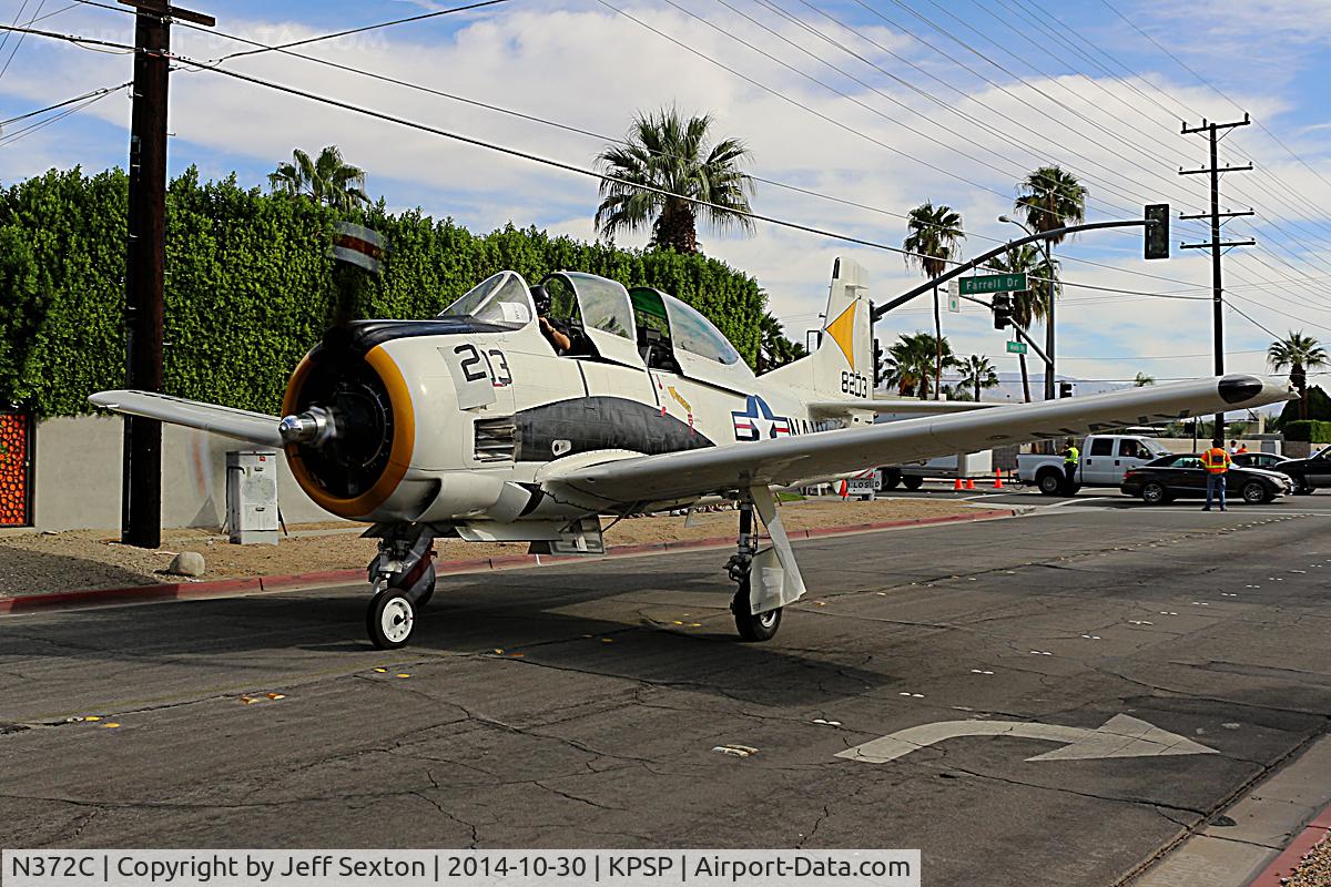 N372C, 1955 North American T-28B Trojan C/N 200-274, Palm Springs