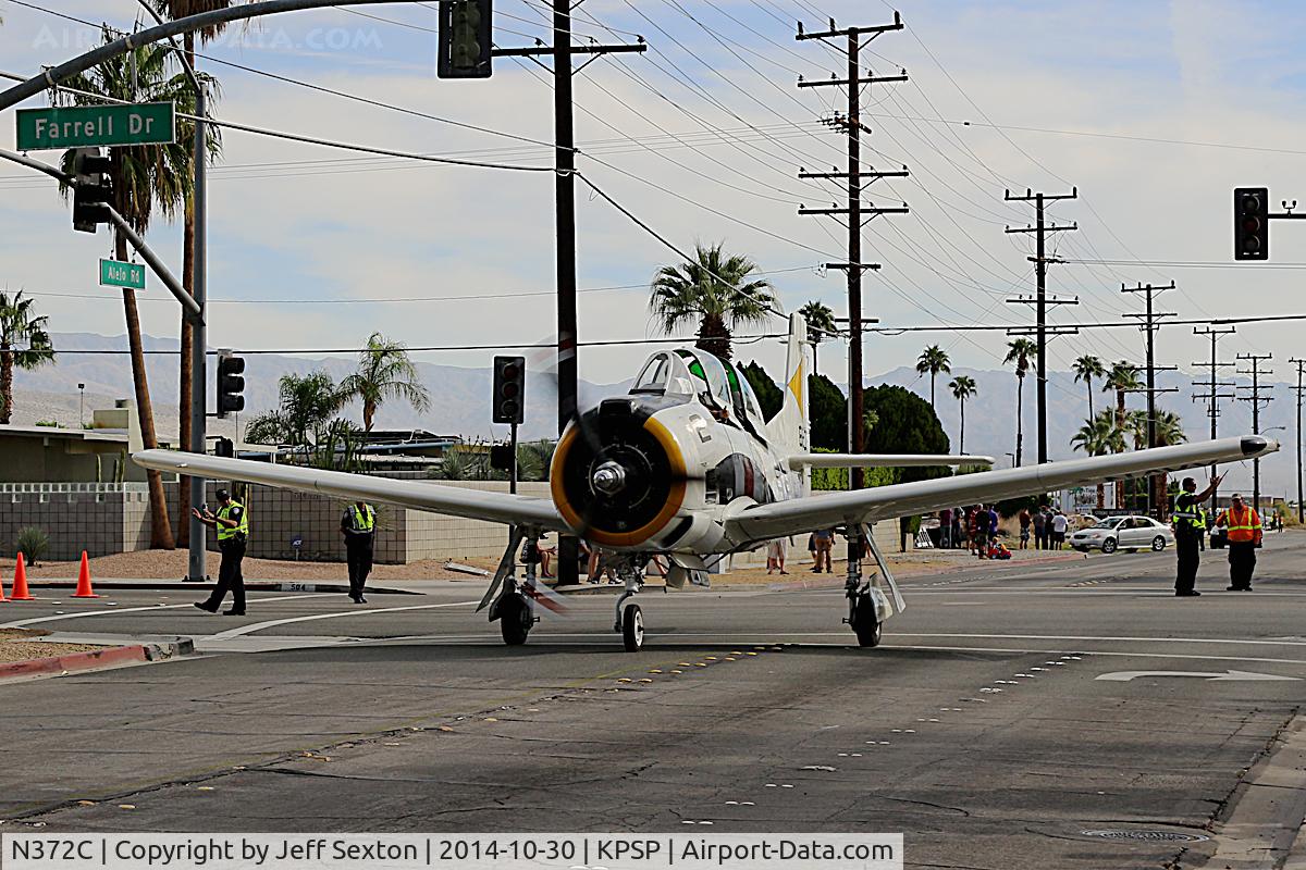 N372C, 1955 North American T-28B Trojan C/N 200-274, Palm Springs
