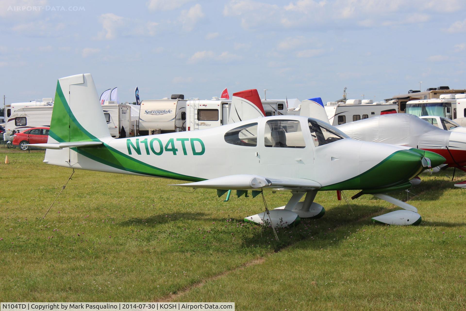 N104TD, 2013 Vans RV-10 C/N 40778, Vans RV-10
