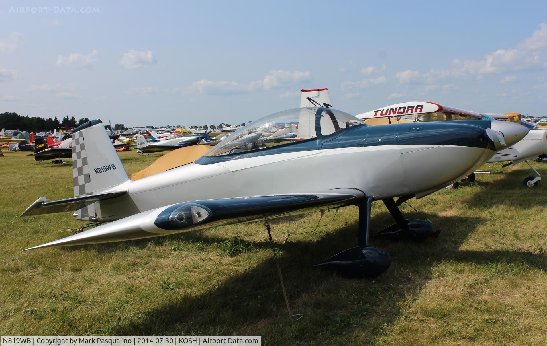 N819WB, Vans RV-8 C/N 81819, Vans RV-8