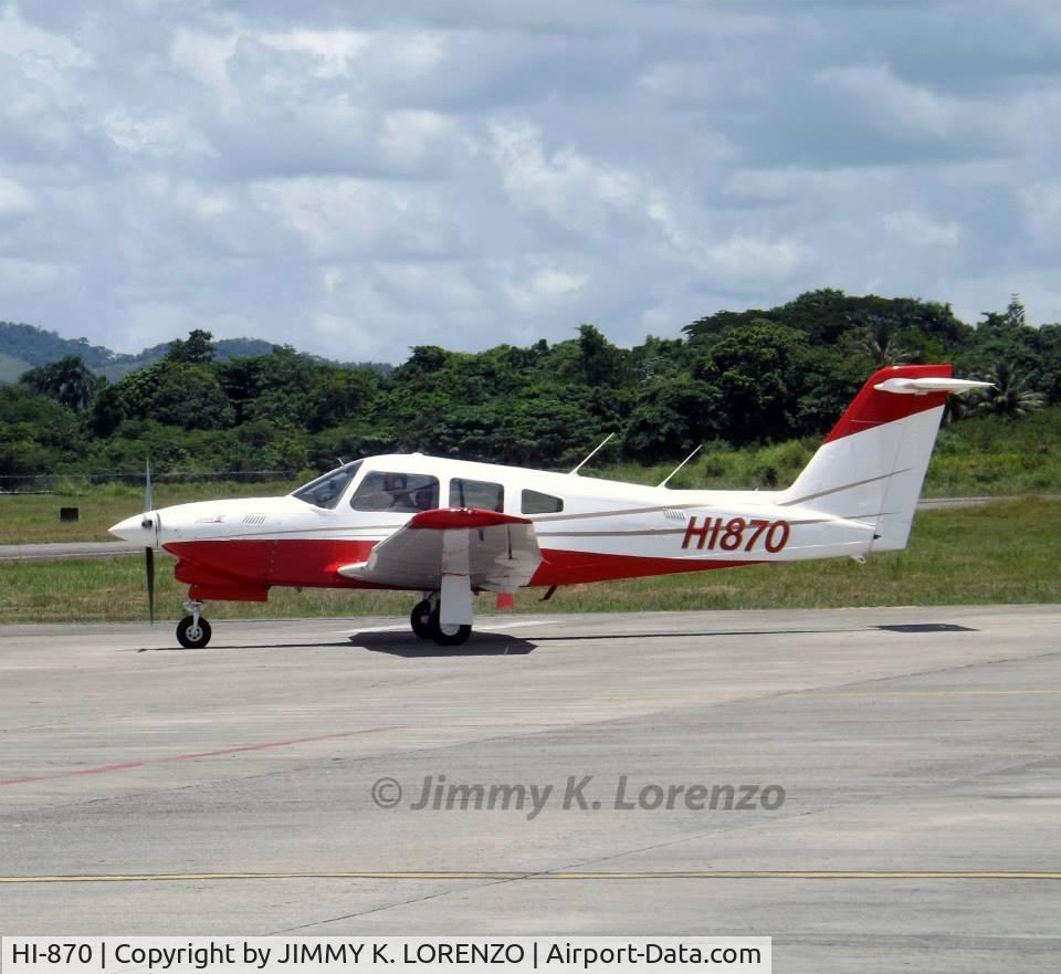 HI-870, Piper PA-28RT-201T Arrow IV C/N 28R-8231060, Piper PA-28RT-201T