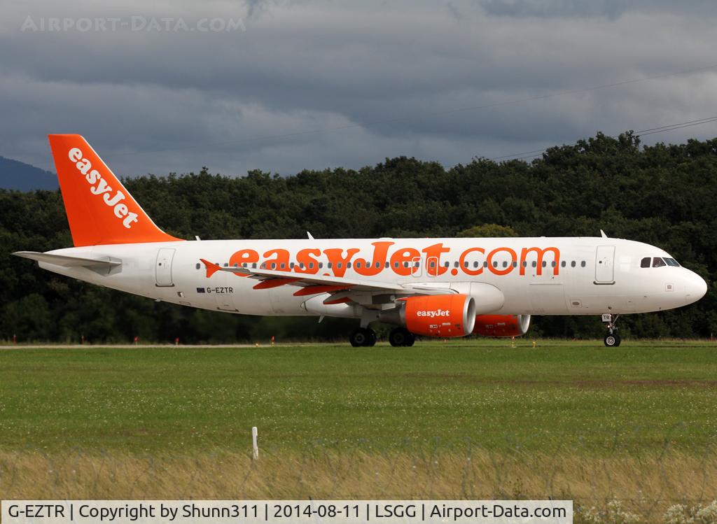 G-EZTR, 2010 Airbus A320-214 C/N 4179, Ready for take off rwy 23