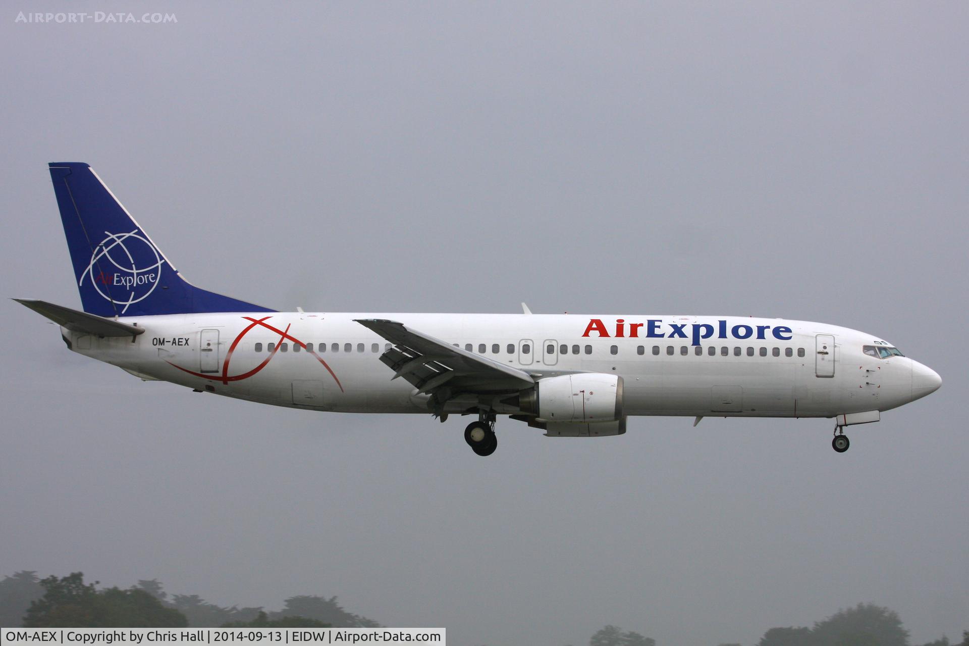 OM-AEX, 1992 Boeing 737-4Y0 C/N 25178, Air Explore