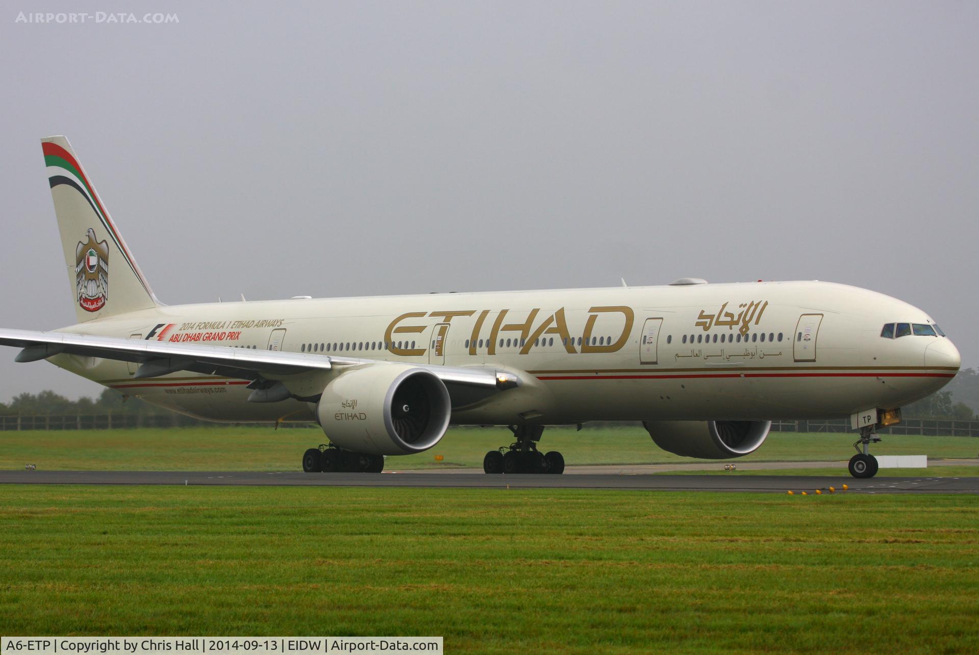 A6-ETP, 2013 Boeing 777-3FX/ER C/N 41699, Etihad