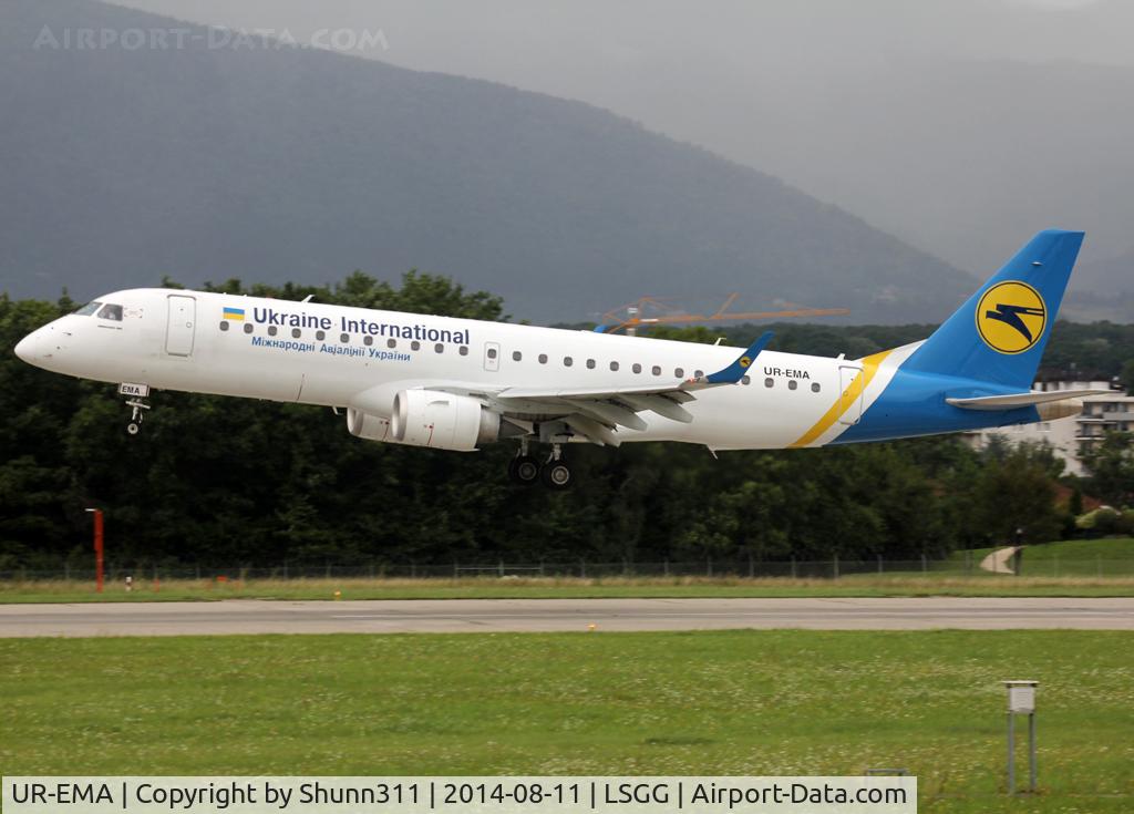 UR-EMA, 2011 Embraer 190LR (ERJ-190-100LR) C/N 19000494, Landing rwy 23
