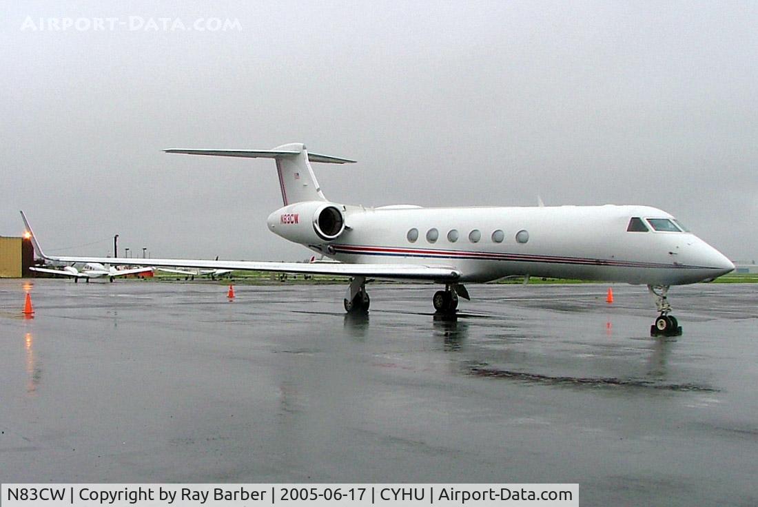 N83CW, 2001 Gulfstream Aerospace G-V C/N 649, Gulfstream G5 [649] St. Hubert~C 17/06/2005