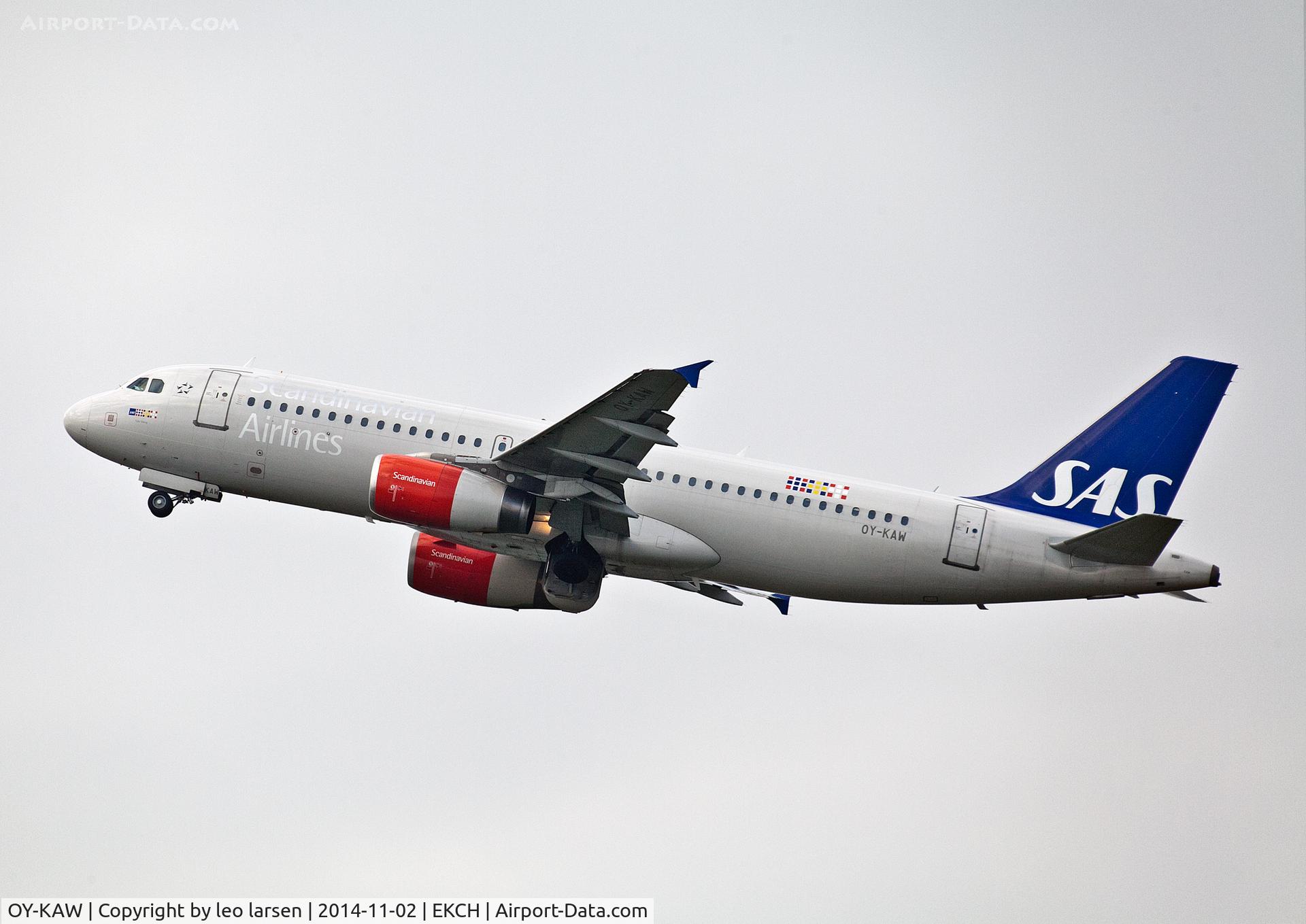 OY-KAW, 2006 Airbus A320-232 C/N 2817, Copenhagen 2.11.14
