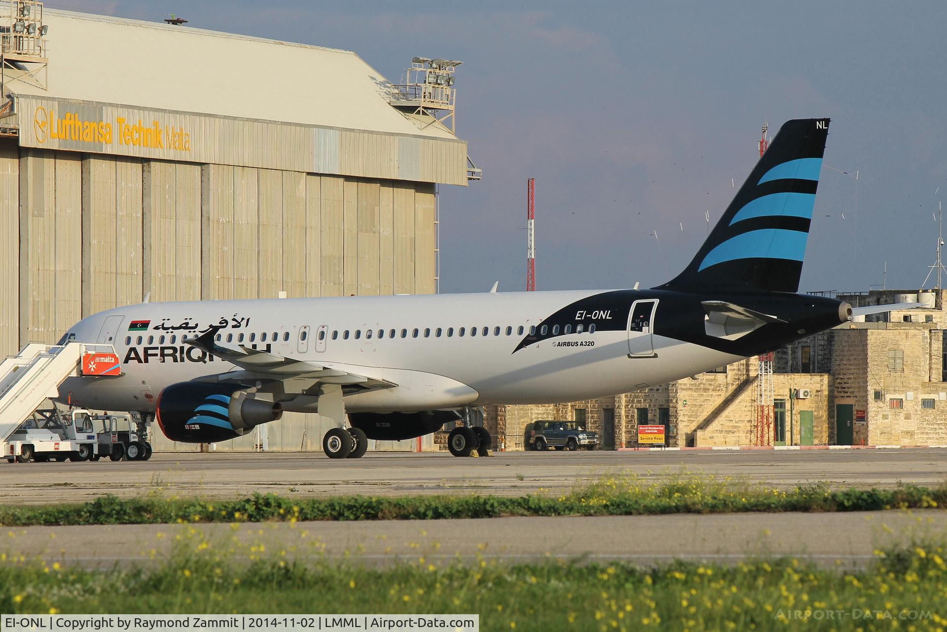 EI-ONL, 2010 Airbus A320-214 C/N 4489, A320 EI-ONL Afriqiyah Airways