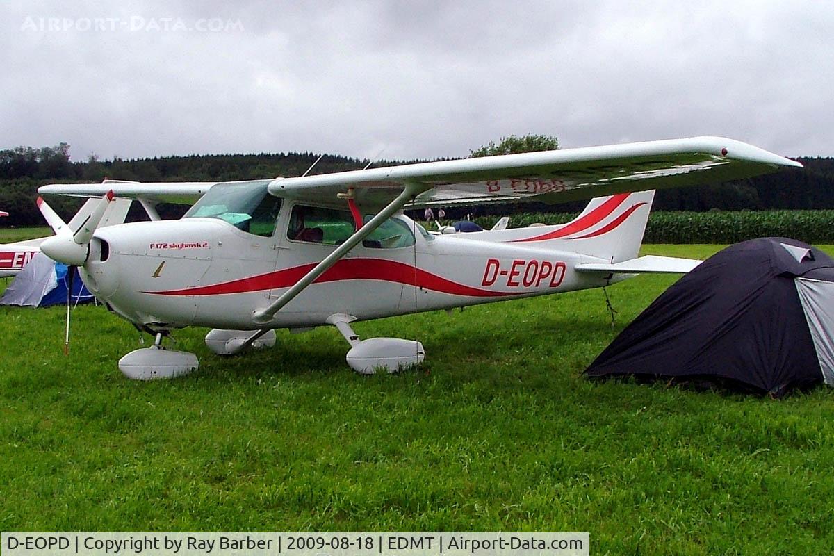 D-EOPD, Reims F172N Skyhawk C/N 1955, R/Cessna F.172N Skyhawk [1955] Tannheim~D 18/07/2009