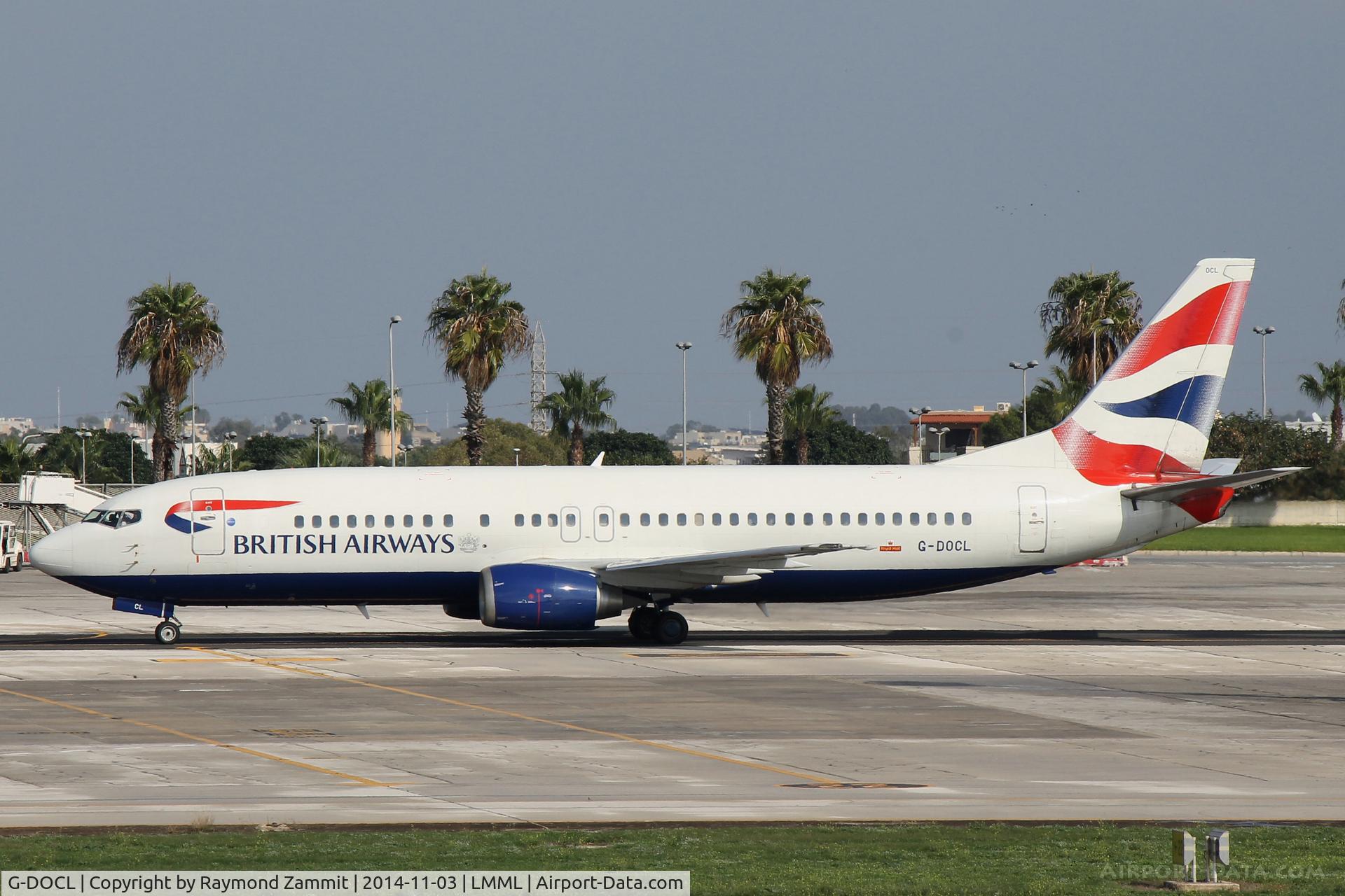 G-DOCL, 1992 Boeing 737-436 C/N 25842, B737-400 G-DOCL British Airways