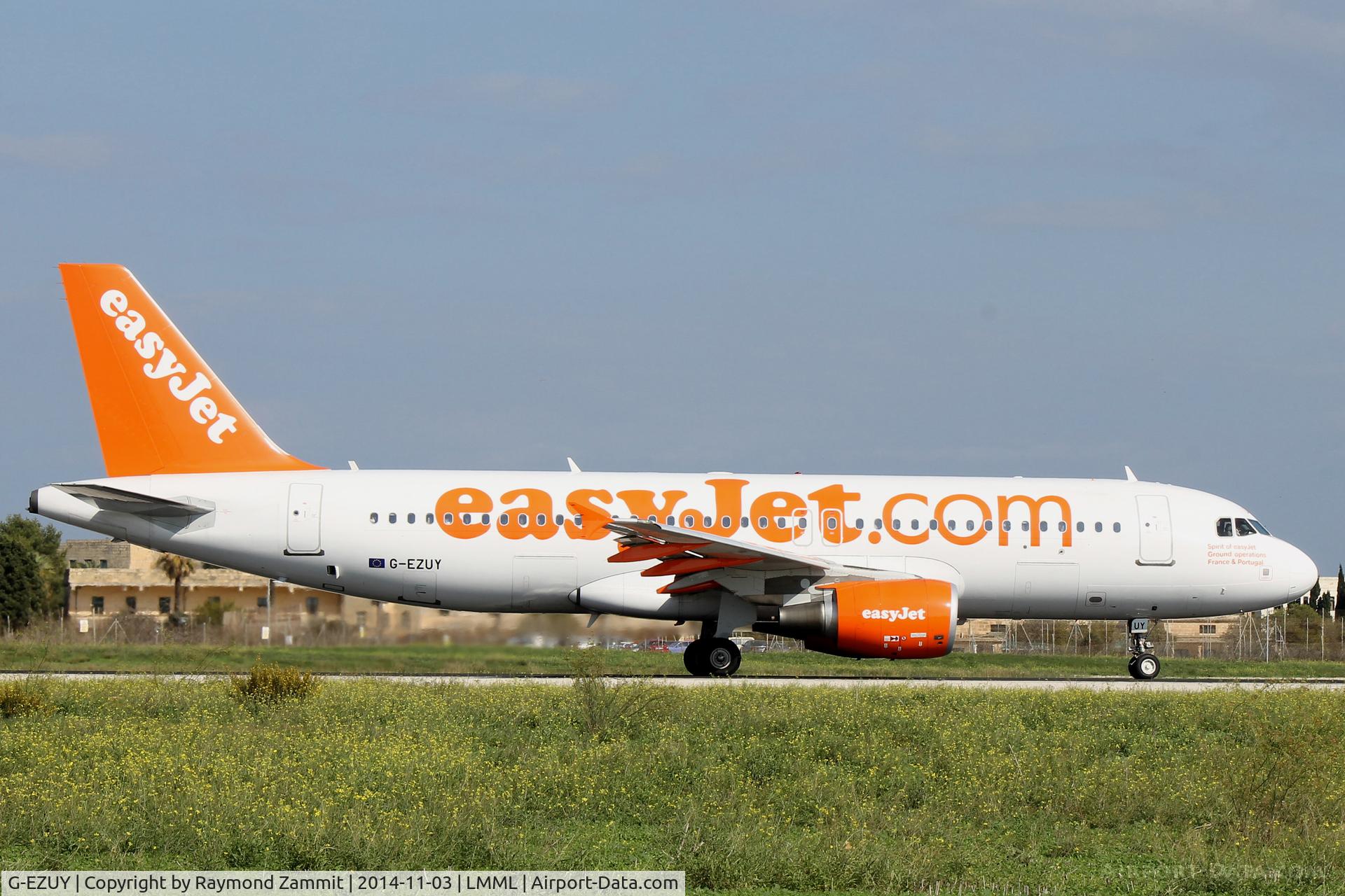 G-EZUY, 2012 Airbus A320-214 C/N 5146, A320 G-EZUY Easyjet