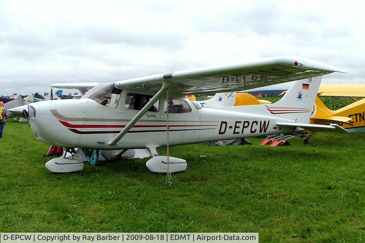 D-EPCW, 2003 Cessna 172S C/N 172S9550, Cessna 172S Skyhawk [172S-9550] Tannheim~D 18/07/2009