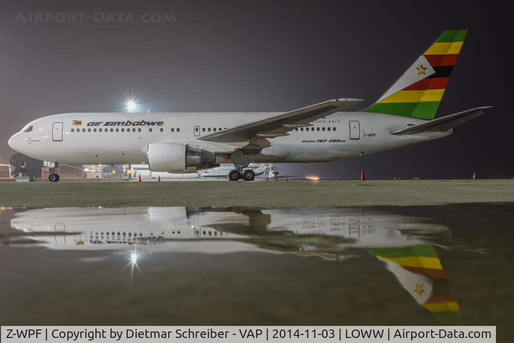 Z-WPF, 1990 Boeing 767-2N0ER C/N 24867, Air Zimbabwe 767-200