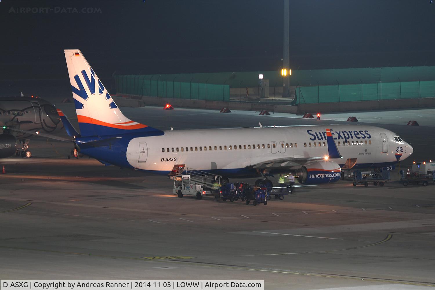 D-ASXG, 2002 Boeing 737-8CX C/N 32366, SunExpress Germany Boeing 737