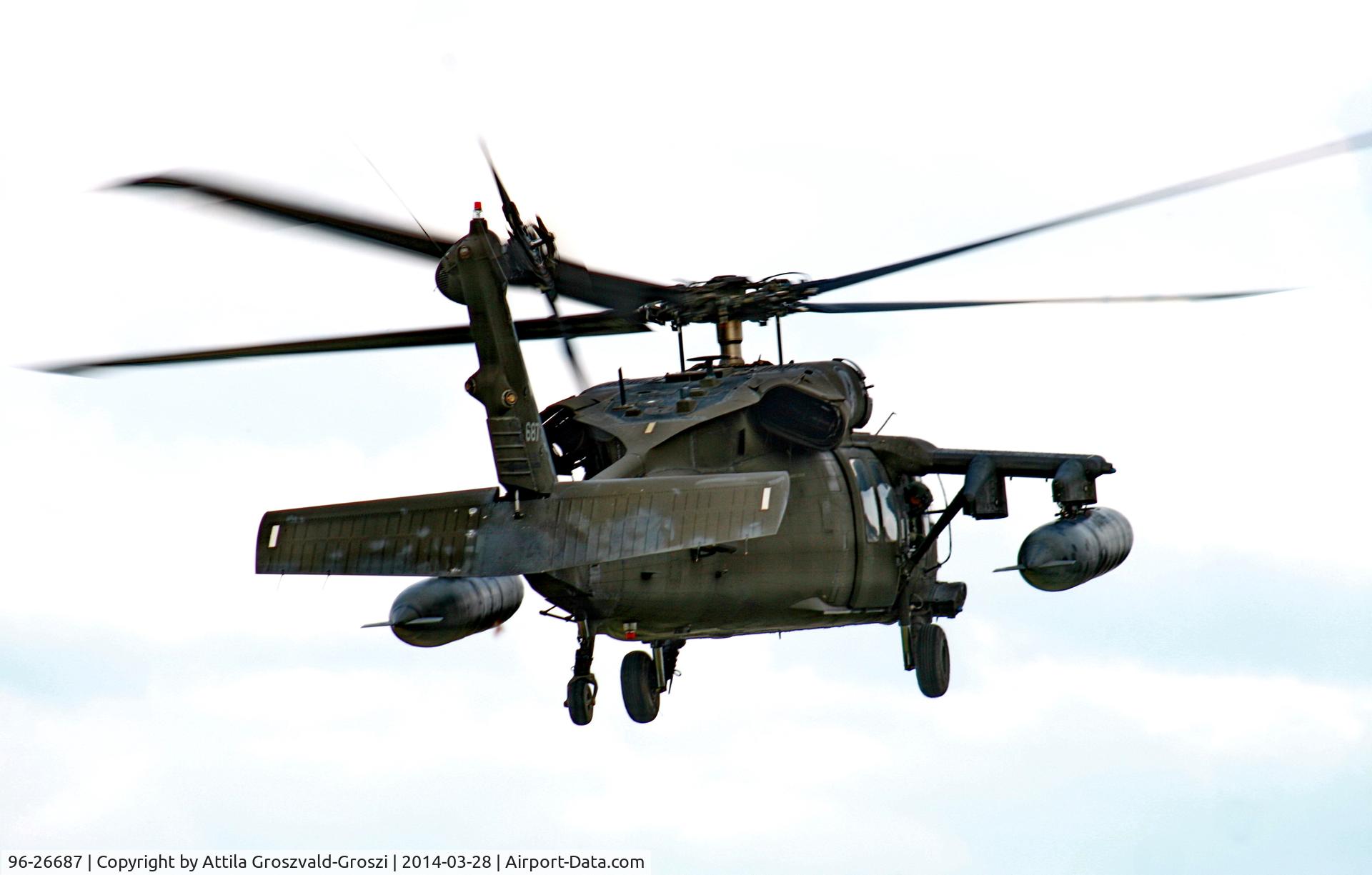 96-26687, 1996 Sikorsky UH-60L Black Hawk C/N 70-2216, Várpalota Challenge 2014, American and Dutch joint military exercise called Hungary