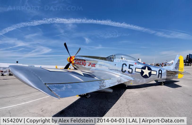N5420V, 1944 North American/aero Classics P-51D C/N 44-74202, Sun-N-Fun 2014