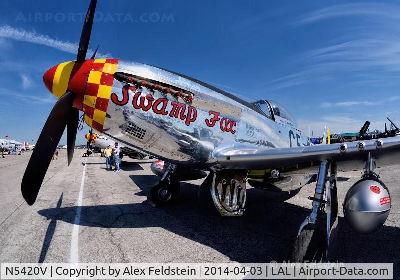 N5420V, 1944 North American/aero Classics P-51D C/N 44-74202, Sun-N-Fun 2014