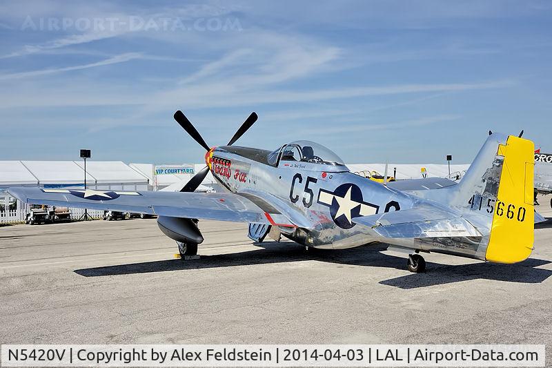 N5420V, 1944 North American/aero Classics P-51D C/N 44-74202, Sun-N-Fun 2014