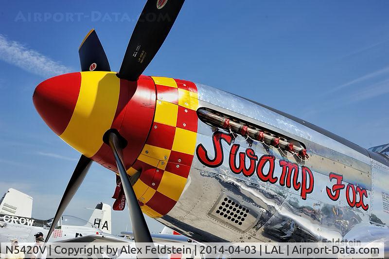 N5420V, 1944 North American/aero Classics P-51D C/N 44-74202, Sun-N-Fun 2014