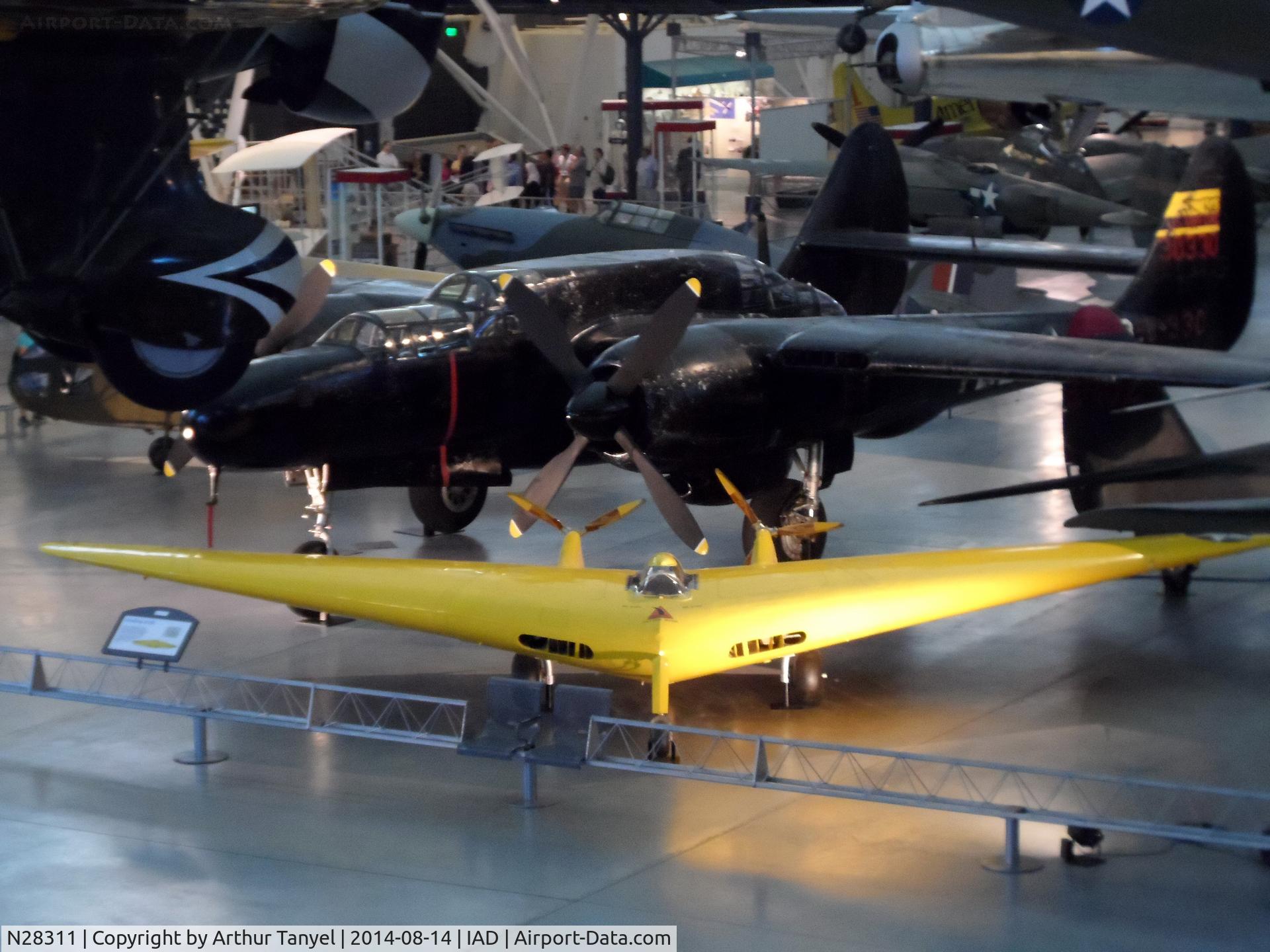 N28311, 1940 Northrop N1-M C/N Not known, On display @ the Steven F. Udvar-Hazy Center