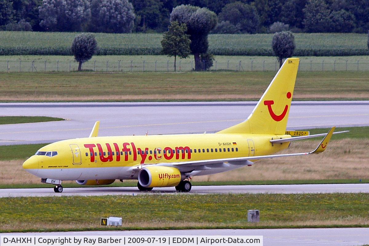 D-AHXH, 2008 Boeing 737-7K5 C/N 35282, Boeing 737-7K5 [35282] (TUIfly.com) Munich-Franz Josef Strauss~D 19/07/2009