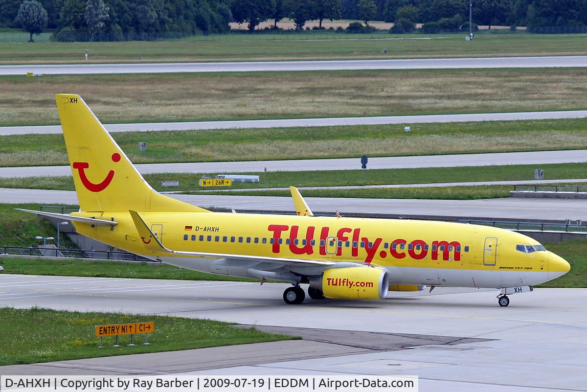 D-AHXH, 2008 Boeing 737-7K5 C/N 35282, Boeing 737-7K5 [35282] (TUIfly.com) Munich-Franz Josef Strauss~D 19/07/2009