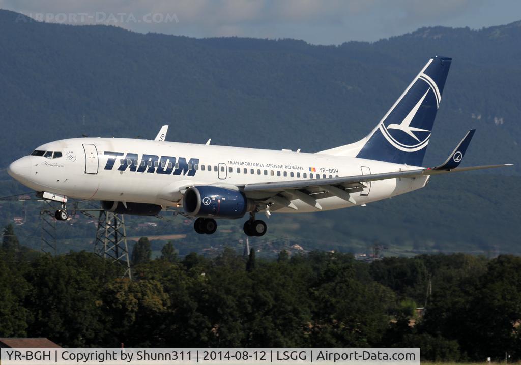 YR-BGH, 2003 Boeing 737-78J C/N 28438, Landing rwy 23