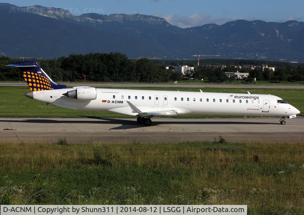 D-ACNM, 2010 Bombardier CRJ-900LR (CL-600-2D24) C/N 15253, Taxiing holding point rwy 23 for departure...