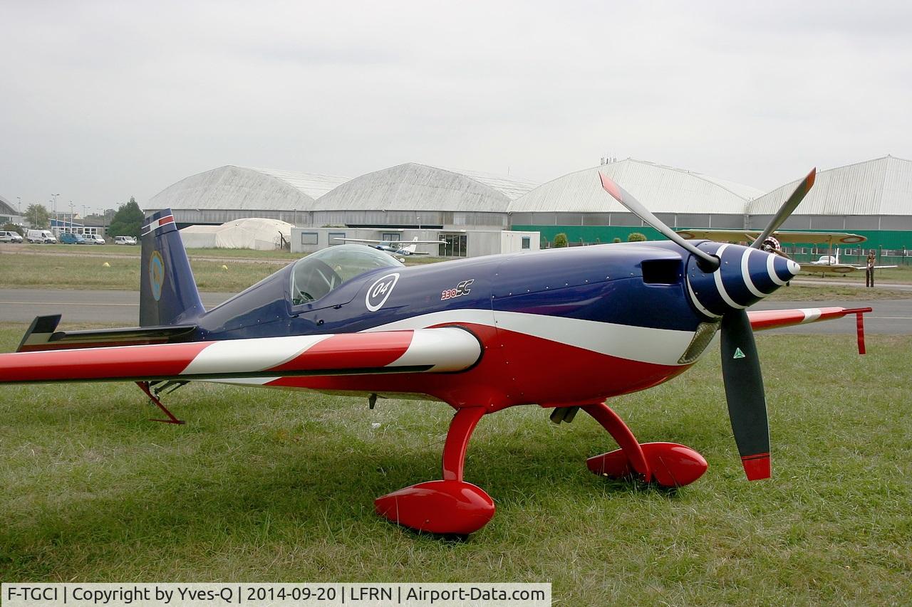 F-TGCI, Extra EA-330SC C/N 04, Extra EA-330SC, Static display, Rennes-St Jacques airport (LFRN-RNS) Air show 2014