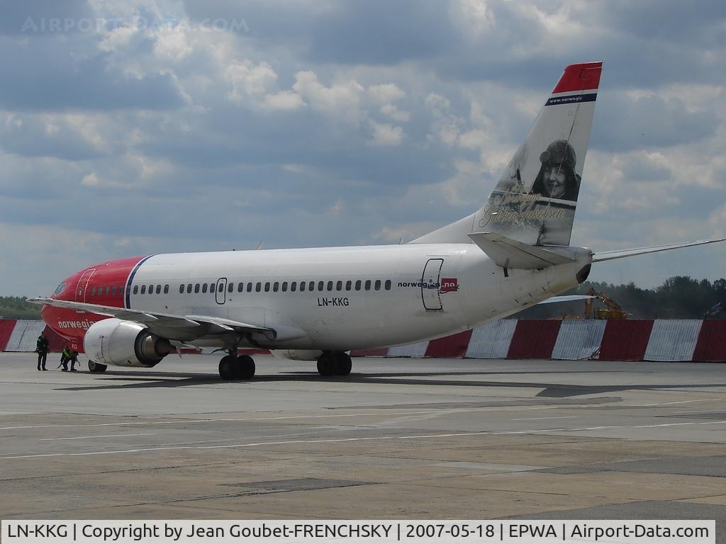 LN-KKG, 1989 Boeing 737-3K2 C/N 24327, Norwegian, 