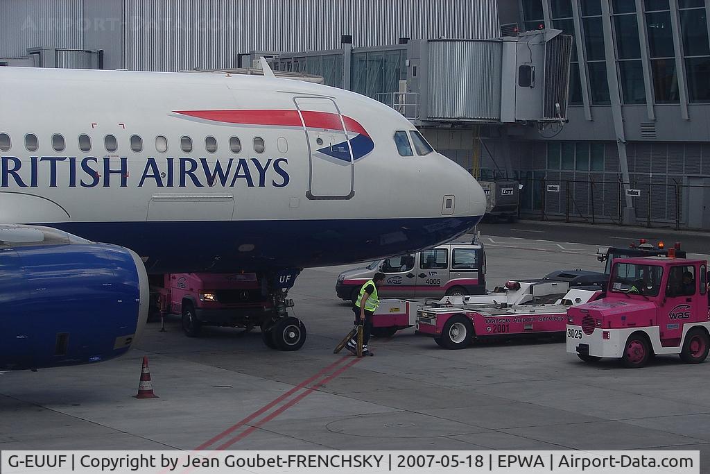 G-EUUF, 2002 Airbus A320-232 C/N 1814, British Airways