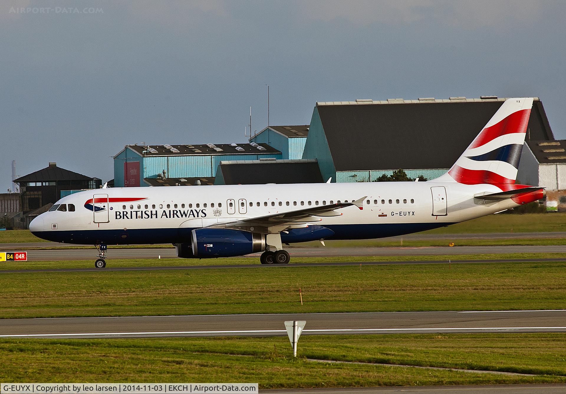 G-EUYX, 2014 Airbus A320-232 C/N 6155, Copenhagen 3.11.14