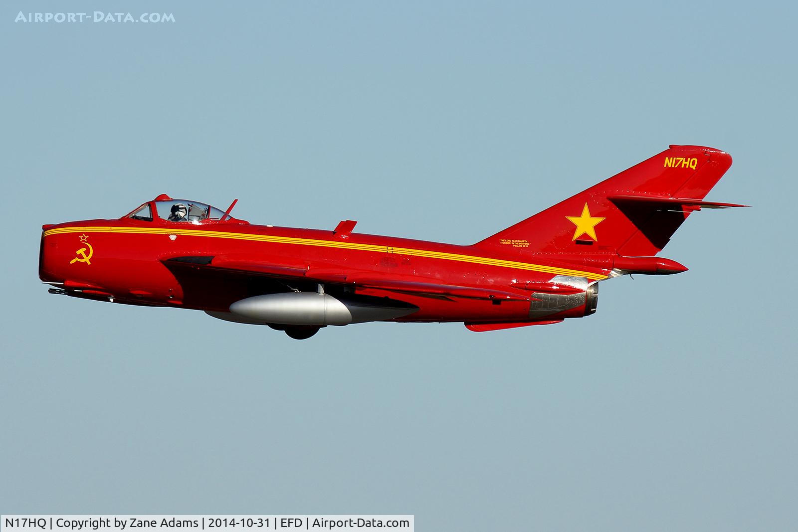 N17HQ, 1963 PZL-Mielec Lim-6bis (MiG-17) C/N 1J0528, At the 2014 Wings Over Houston Airshow