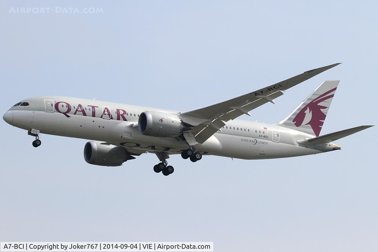 A7-BCI, 2013 Boeing 787-8 Dreamliner Dreamliner C/N 38327, Qatar Airways