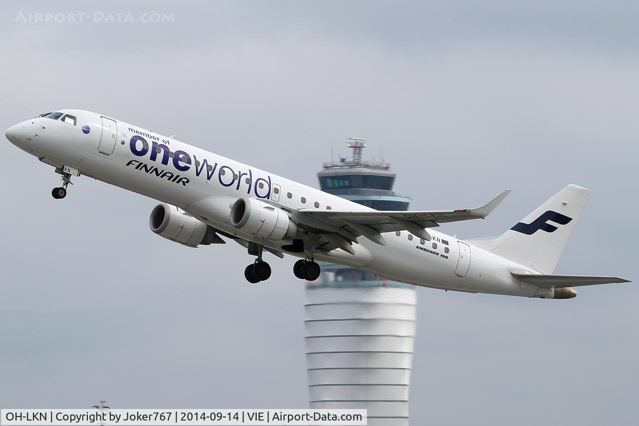 OH-LKN, 2009 Embraer 190LR (ERJ-190-100LR) C/N 19000252, Finnair