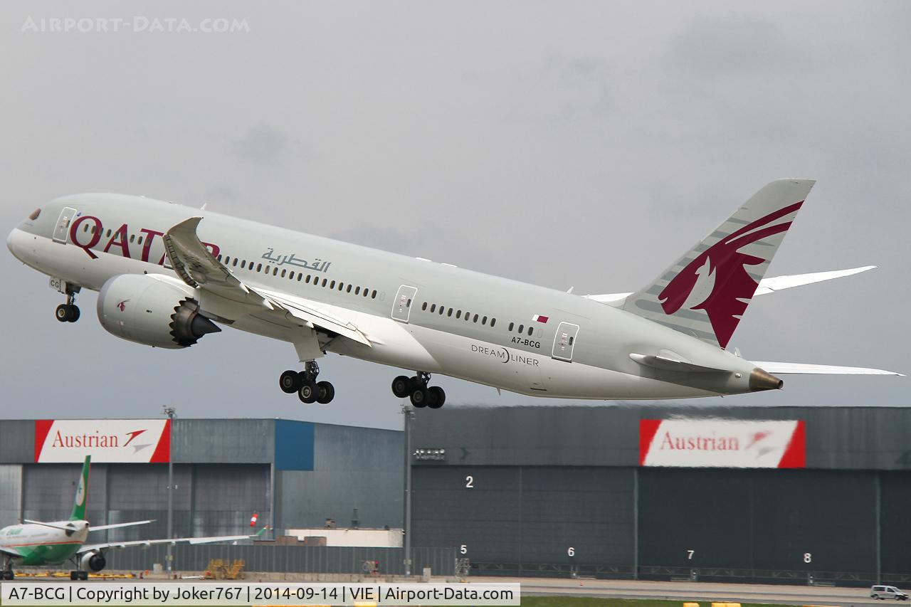 A7-BCG, 2013 Boeing 787-8 Dreamliner C/N 38325, Qatar Airways