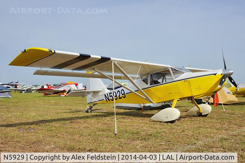 N5929, 2007 Skystar Kitfox Seies 7 C/N 1001, Sun-N-Fun 2014